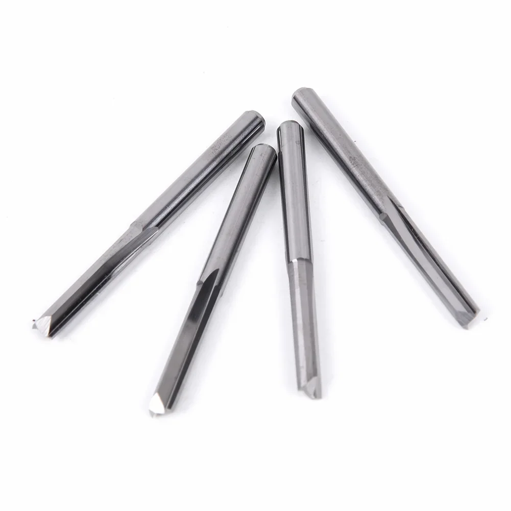 

10Pcs Set of High Quality Straight Slot Carbide End Mill Cutters for Engraving Multilayer Board MDF Foam and Plywood