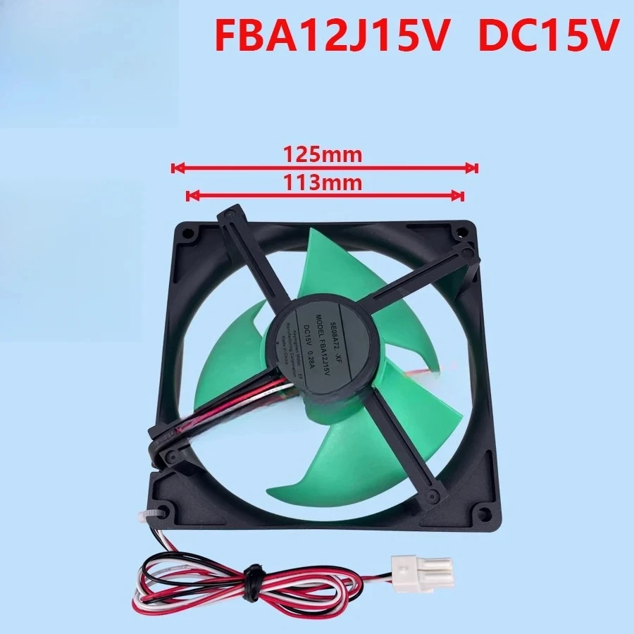 Refrigerator Parts For Sharp refrigerator freezer freezer cooling fan motor FBA12J15V DC15V 0.28A
