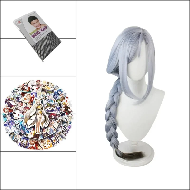 2025เกมใหม่Shenhe Genshinคอสเพลย์Frostflower DewโคมไฟRiteชุดสีดําSlim Cheongsamเครื่องแต่งกายShenเขาเสื้อผ้าKodiak