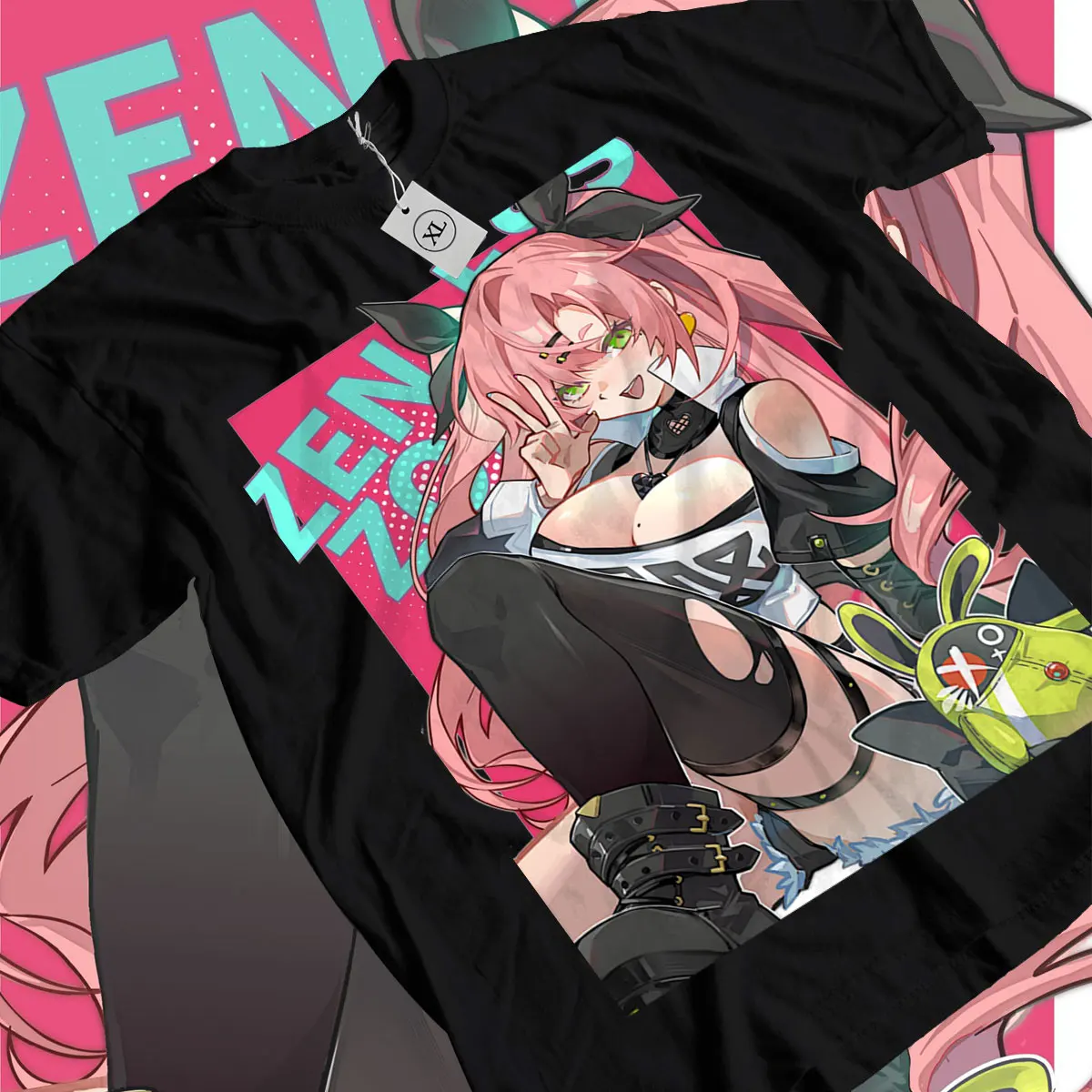 Nicole Zenless Zone Zero T-Shirt Streetwear Unisex Anime Graphic Tee All Size