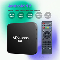 2025 MXQ PRO Smart TV Box Android 12 IK316 Family H.265 4K HD 2.4/5G Dual WIFI 3D Video Media Player Home Theater TV Set top Box