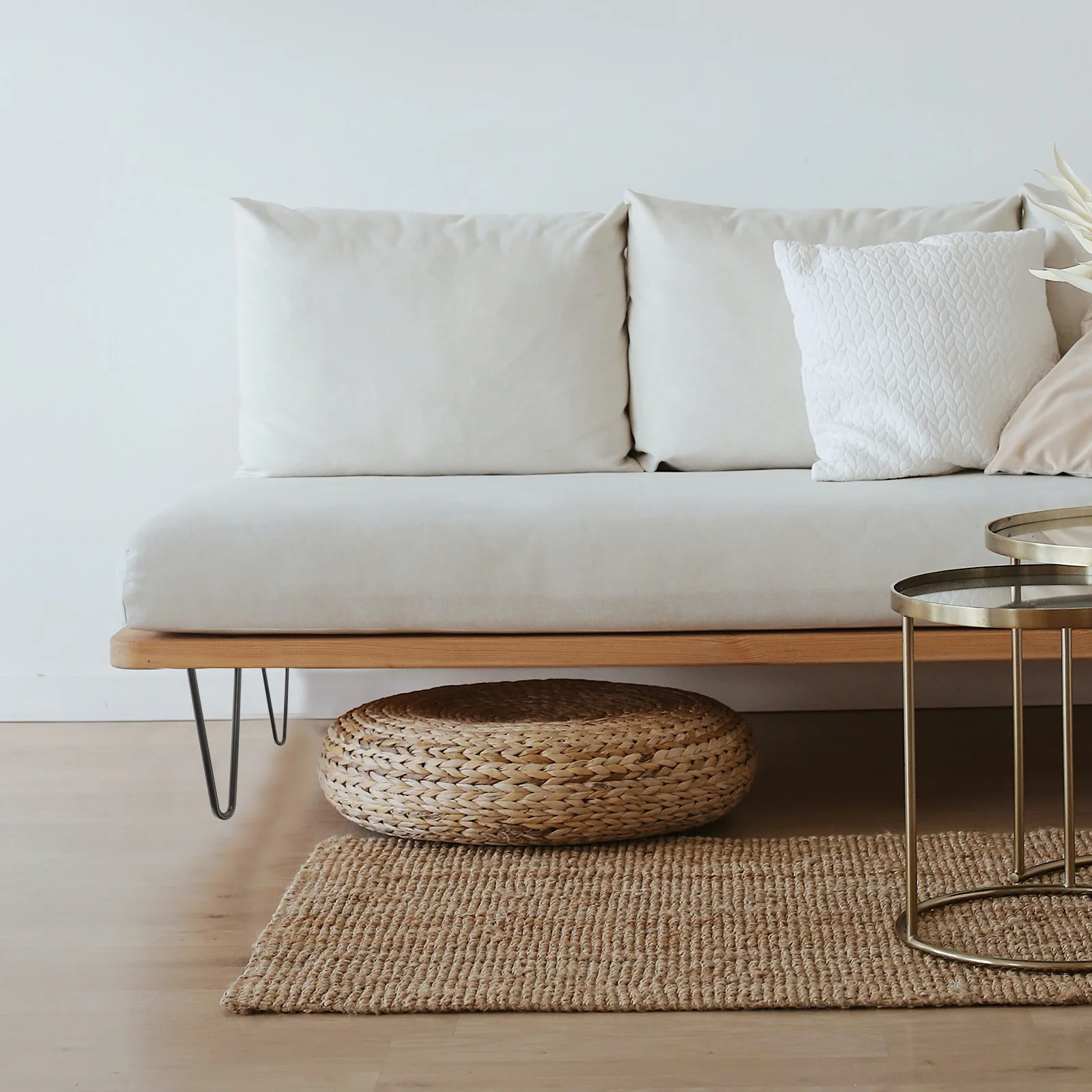 가구용 2개 20cm 금속 헤어핀 책상용 내구성 있는 교체 다리 커피 테이블 다이닝 사이드 엔드 테이블 다리