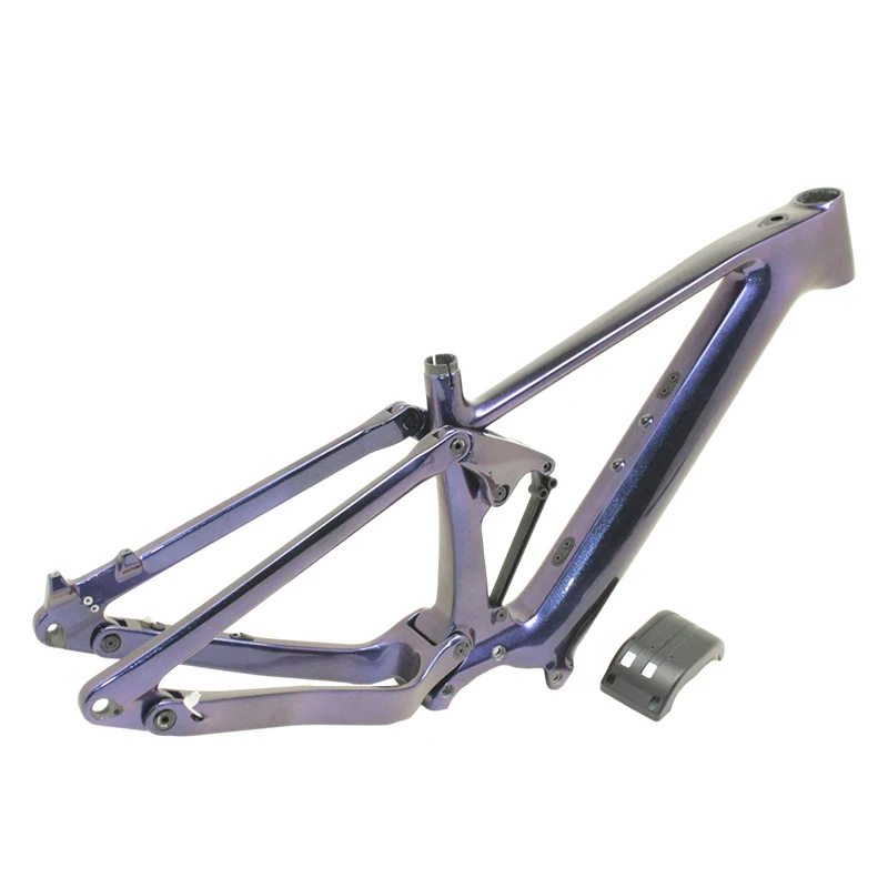 

New CEF50 Mountain Bike 29er Full Carbon Fibre Full Suspension Disc Brake Electric power assistance Bicycle Frame MTB