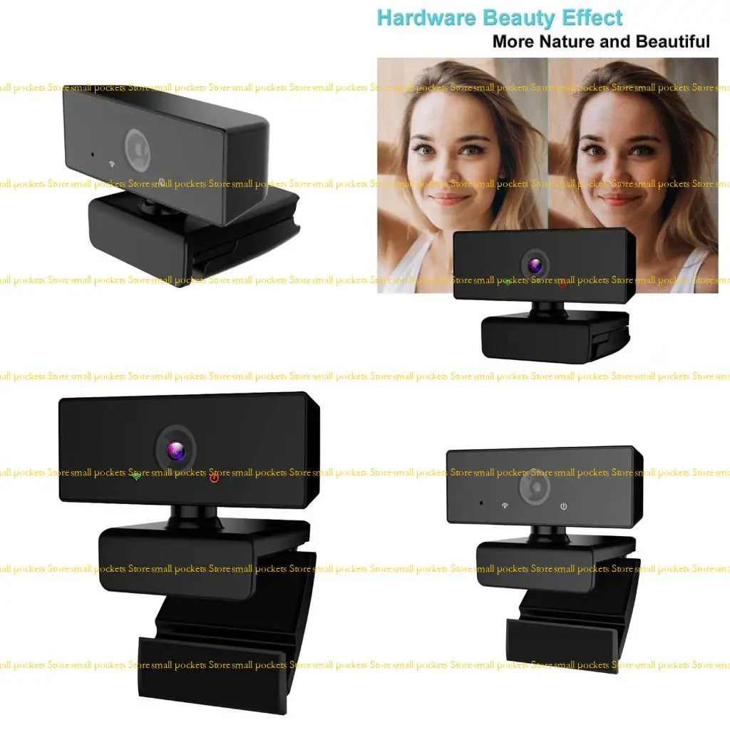 

Веб-камера R1WD 1080p с микрофоном для ПК, компьютера, USB-камера, веб-камера, веб-камера для записи потоковой передачи в