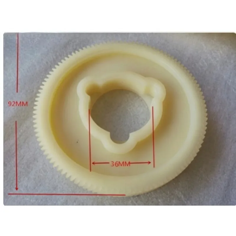 Suitable for Milling Machine Power Feed Accessories, Nylon Gear Plastic Spur Gear, Automatic Tool Feeder Replacement Gear