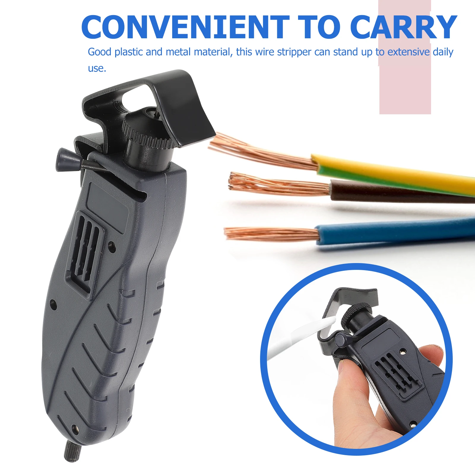 

Multifunctional Cable Stripping Wire Stripper Electrical Copper Wires Cutter Network Crimping Tool Small Size Durability