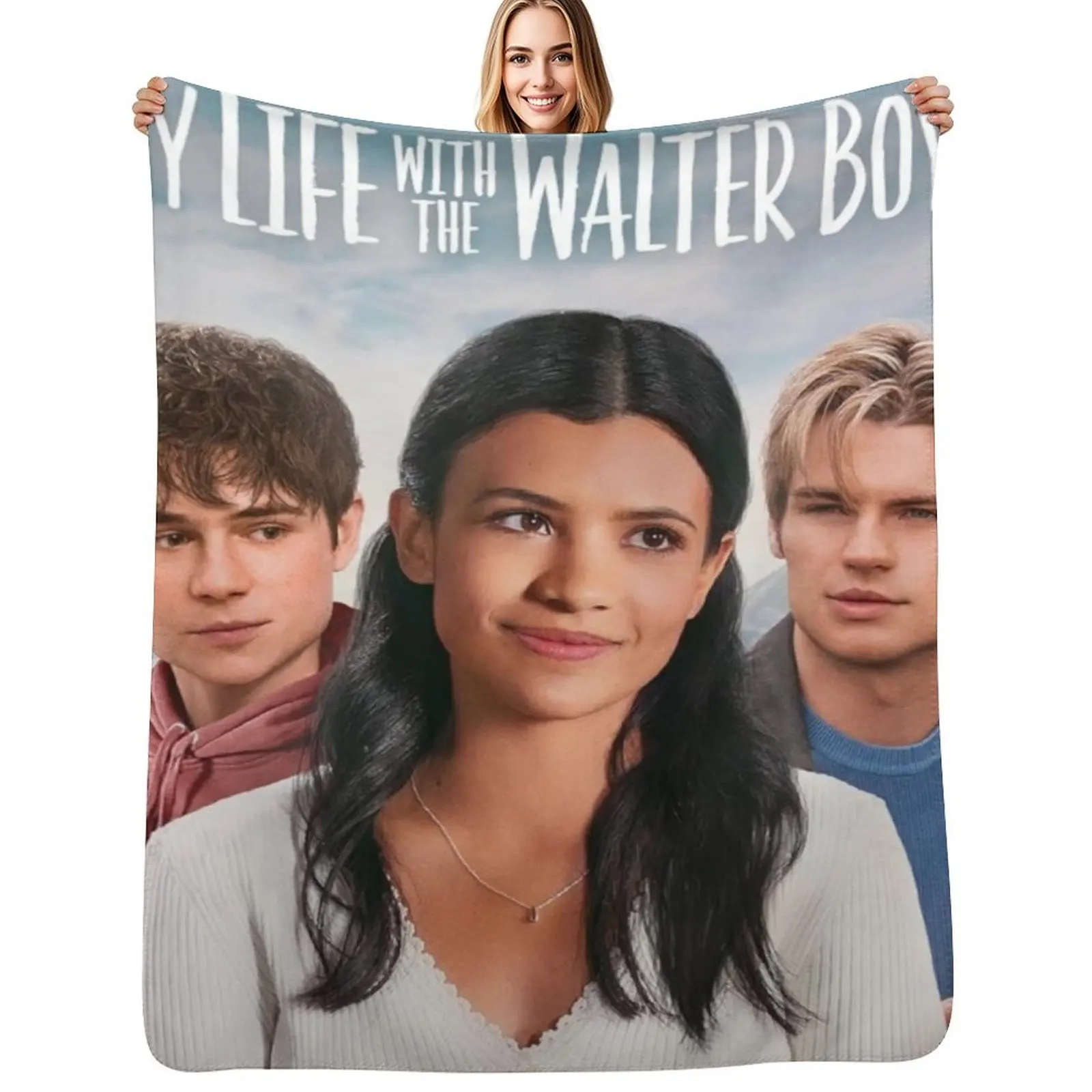 

My Life with the Walter Boys Throw Blanket Compact Warm Blanket for Car Road Trip