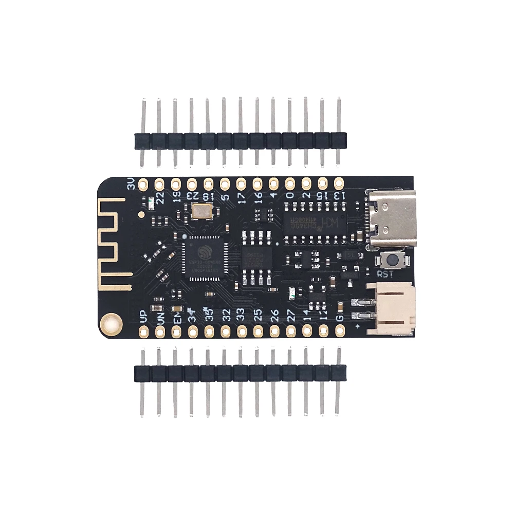 Wifi Bluetooth Development Board Antenna ESP32 ESP-32 REV1 CH340 CH340G MicroPython Micro USB Lithium Battery Interface