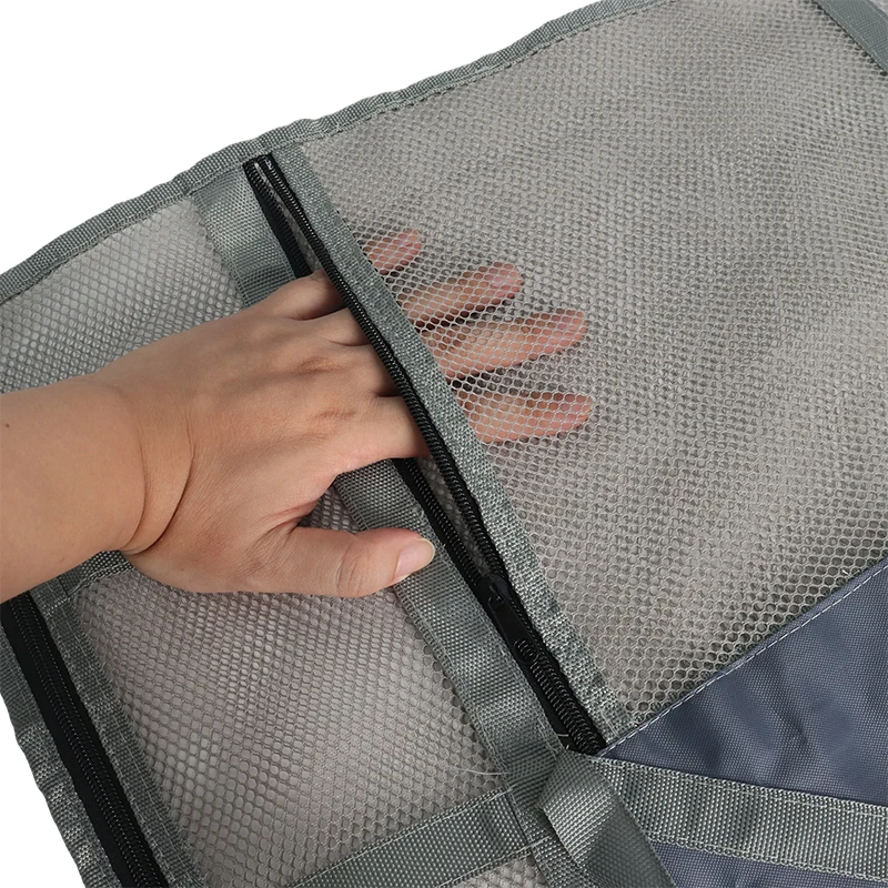 Car Ceiling Cargo Net Hanging Storage Organizer Large Capacity Car Double Layer Roof Mesh Camping Overlanding Gear 31.5