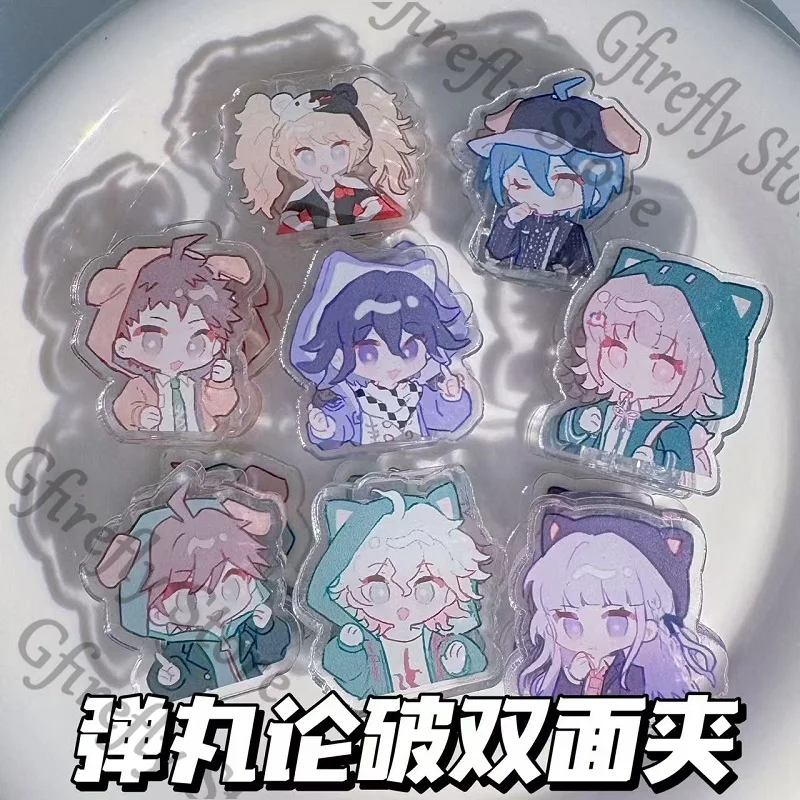 

Danganronpa Nagito Komaeda Anime Cute Q Version Memo Holder Kokichi Oma Ambitus Folder Nanami ChiaKi Acrylic Clamp Gift