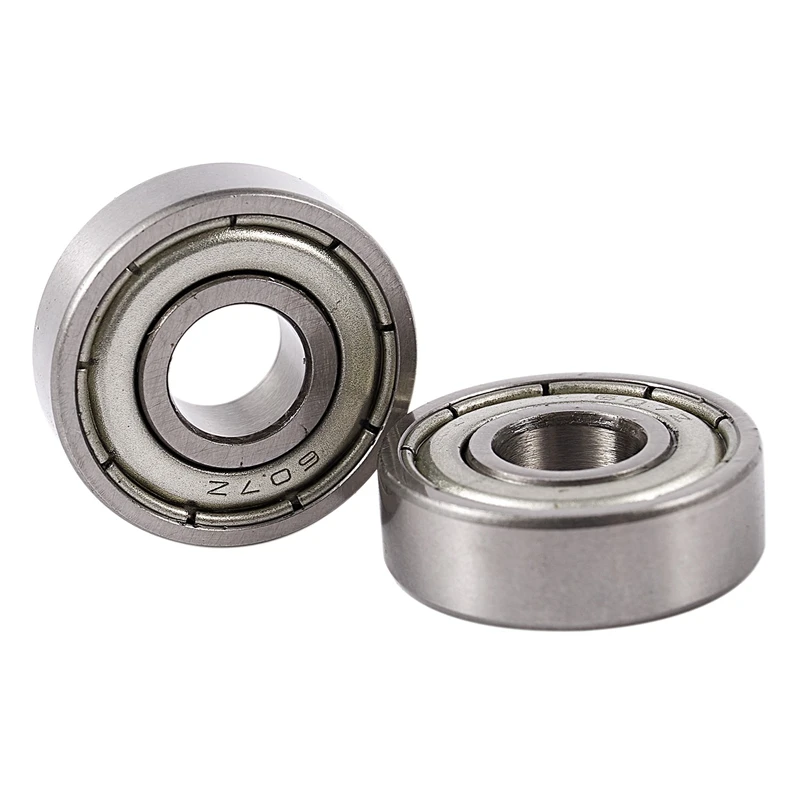 20 Pcs Deep Groove Ball Bearings: 10 Pcs 6800Z 10 X 19 X 5Mm & 10 Pcs 607ZZ 19 X 7 X6mm Sealed Metal Ball Bearings