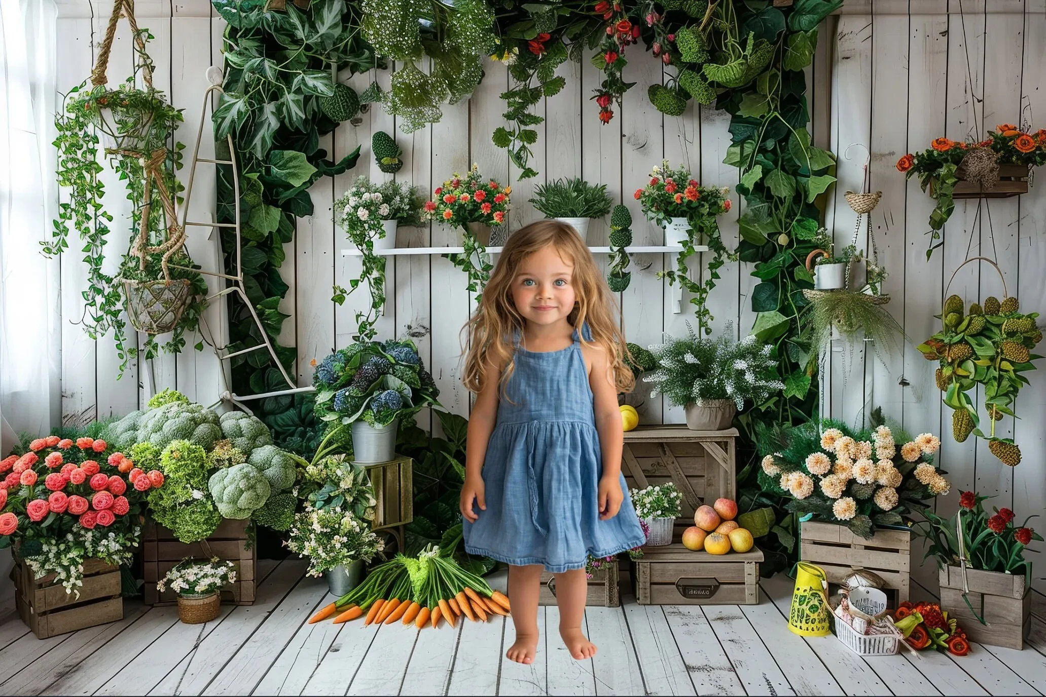 Фон для фотосъемки Mehofond, фермерский рынок, свежие овощи, фрукты, детский торт на день рождения, портретный декор, фон для фотостудии