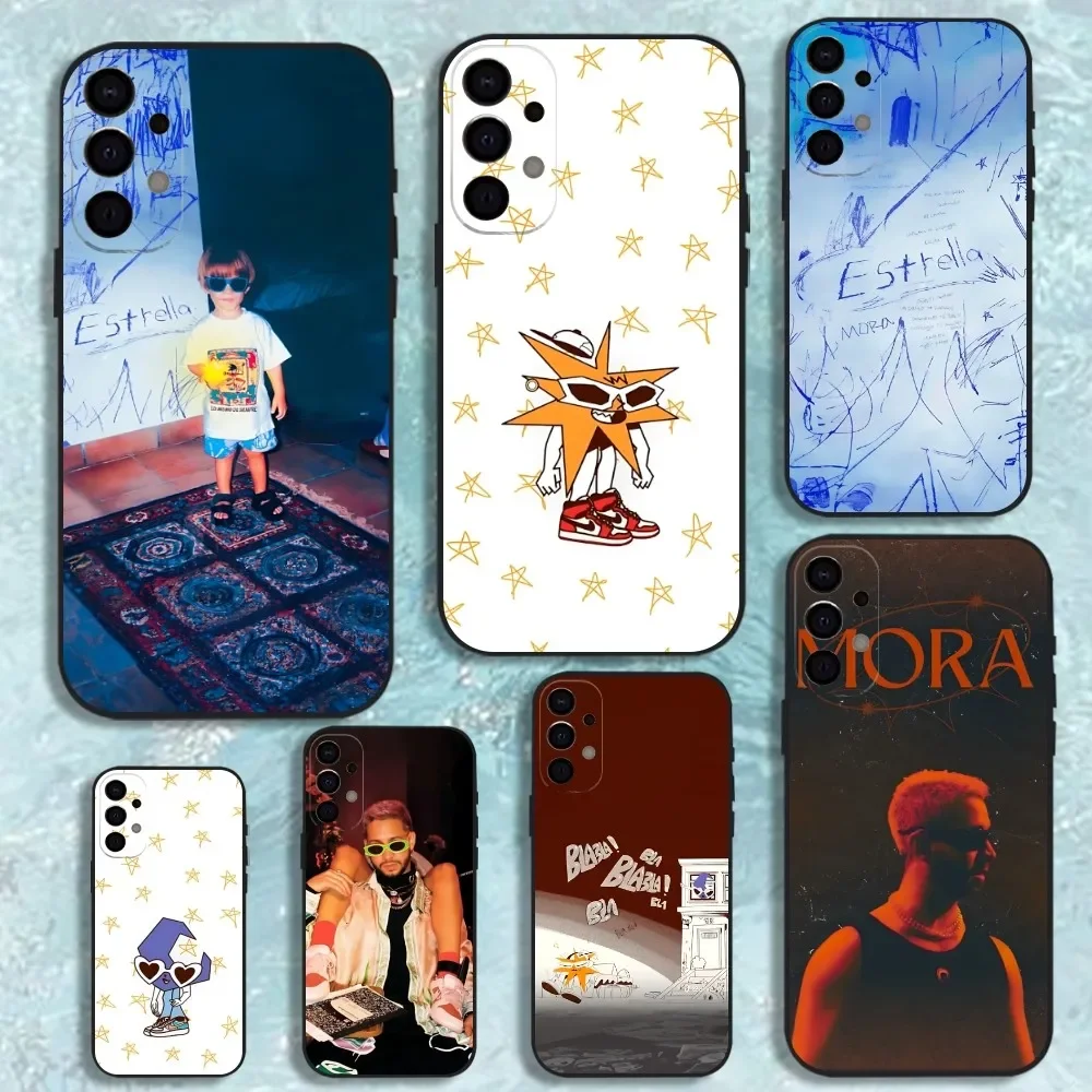 

Singer M-Mora EstrellaS Phone Case For Samsung S25,S24,S21,S22,S23,S30,Ultra,S20,Plus,Fe,Lite,Note,10,9,5G Black Cover