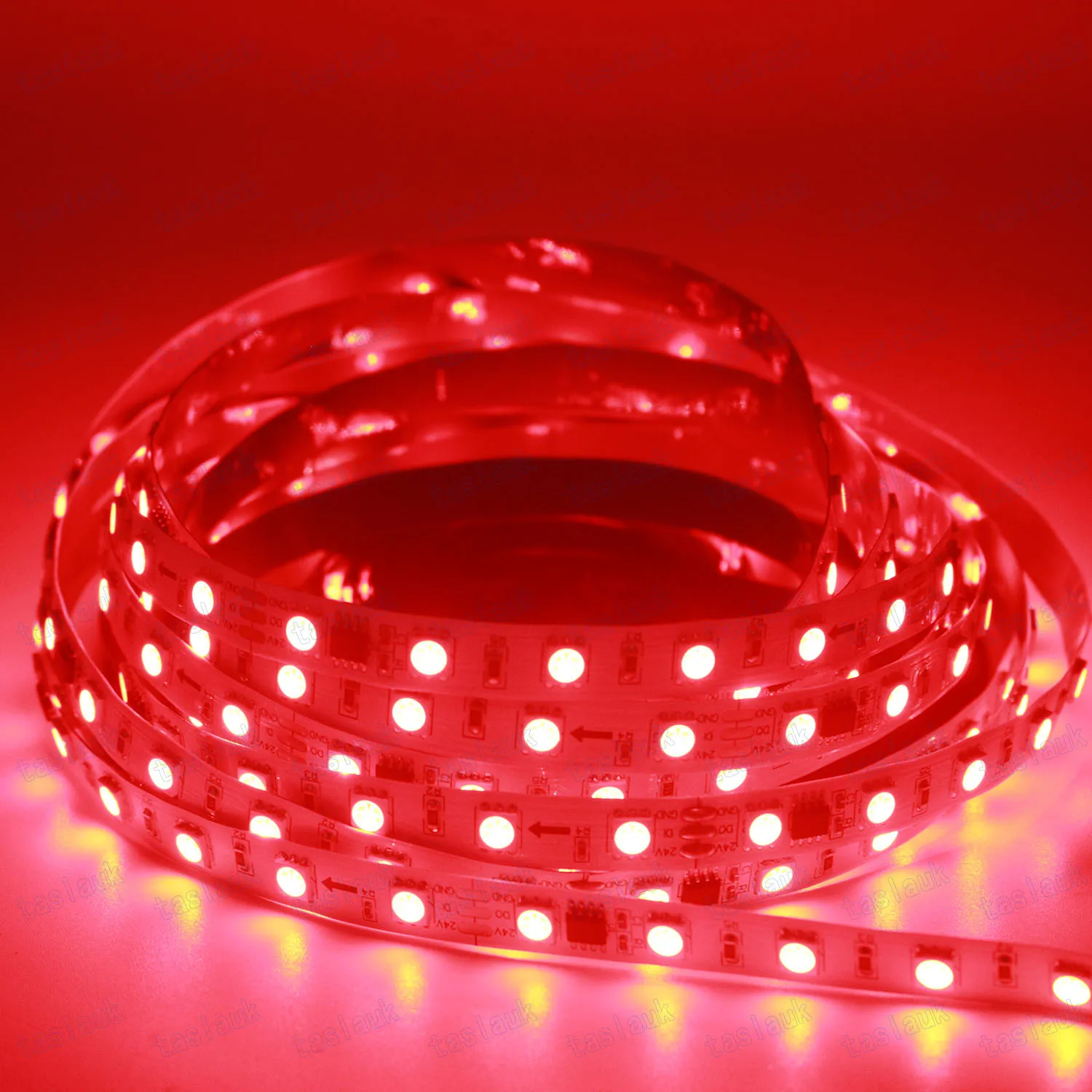 high brightness DC12V WS2811 led strip 5m 60leds/m,IP20 White PCB, 2811 led strip Addressable Digital