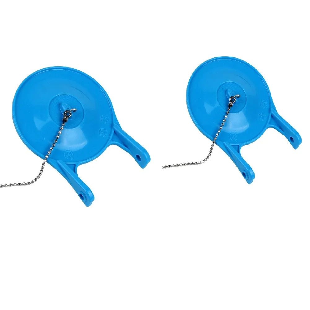 3 Inch Toilet Flapper Kit Compatible with and Standard Flush Valves Using Soft Silicone Seal and Rust-Resistant Chain