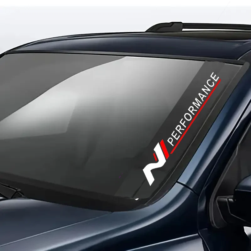 Nperformance Car Windows Sticker For Hyundai Tucson IX35 Rena GV70 Kona SONATA I30 I20 I10 Venue Veloster Elantra Ioniq I40