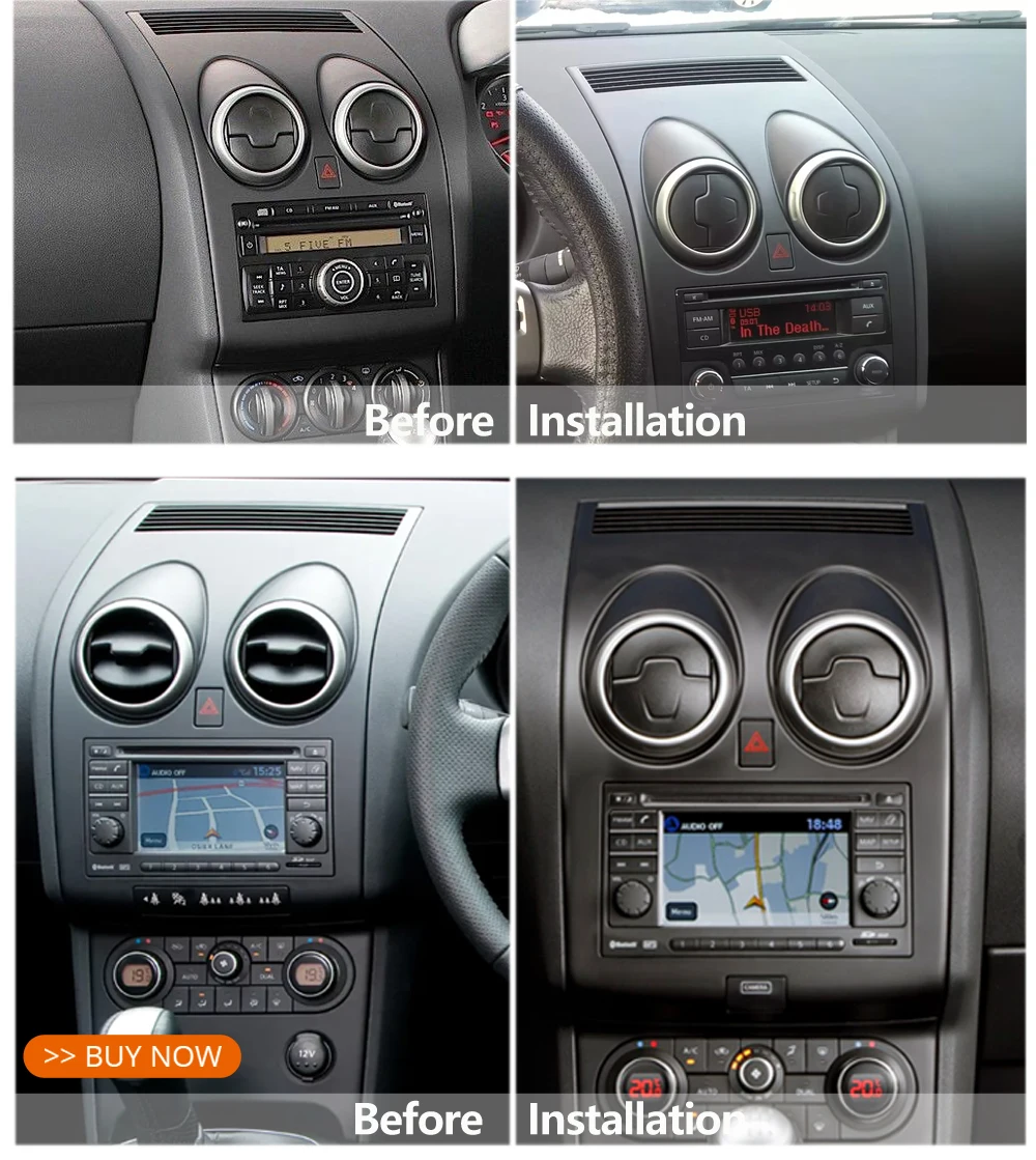 SINOSMART 8-Core A7870 Android GPS für Nissan Qashqai J11 X-Trail T32 Rogue 2014–2021 mit OEM NAV Unterstützung BOSE 360 Kamera – Detail 24