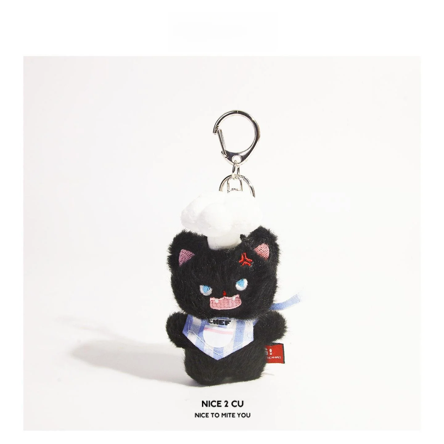 

Cute Plush Backpack Pendant Keychain Toy Student Hanging Decoration Couple Trendy Gift Fluffy Doll Soft Cuddly Toy