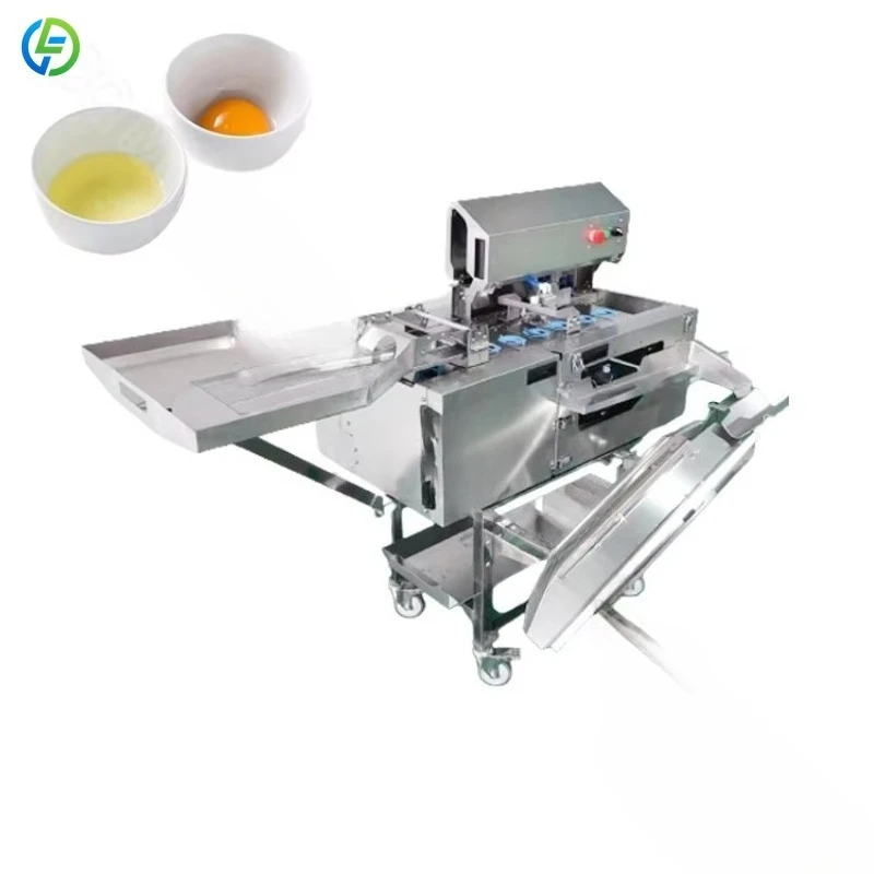 Factory Price Chicken Egg Shell Cracker Automatic Yolk Egg White Separator Machine Customized