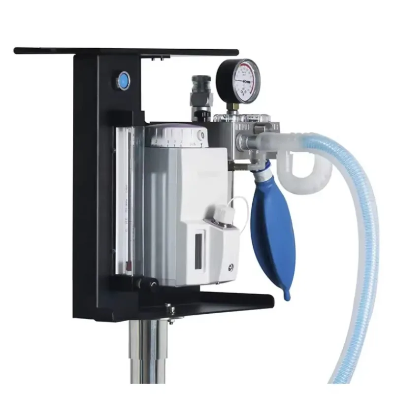 Advanced Veterinary Anesthesia Apparatus with Quick Fill Vaporizer and Valve System