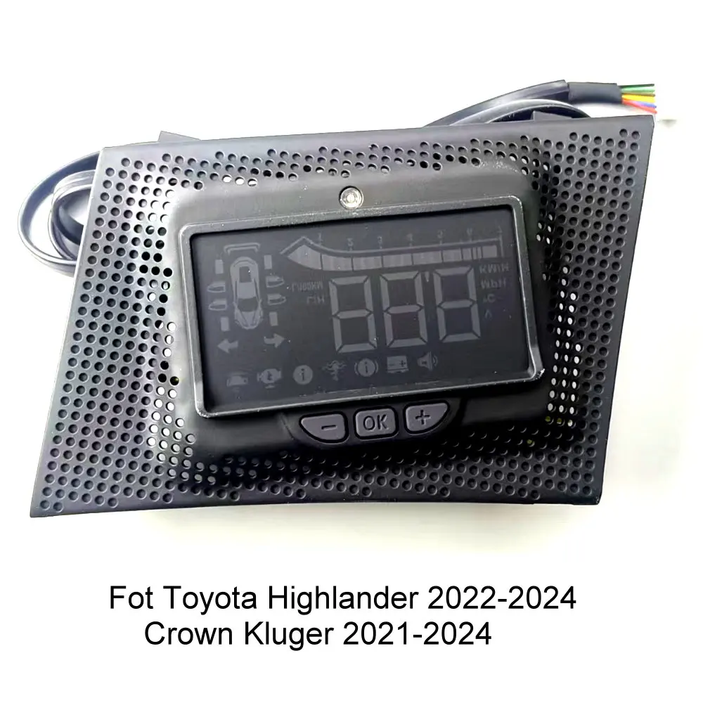 

Fot Toyota Highlander Crown Kluger 2021-2024 Car HeadUp Display Auto HUD Accessories Front View Head-up LCD Windshield Projector