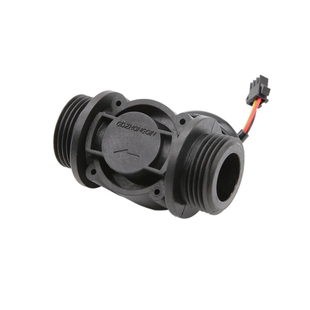 

FS400A Hall Water Flow Sensor Nylon Flow Meter DC3.5-24V 2-60L/min 1.75MPa High Precision Pulse Flow Meter for Large Pipeline