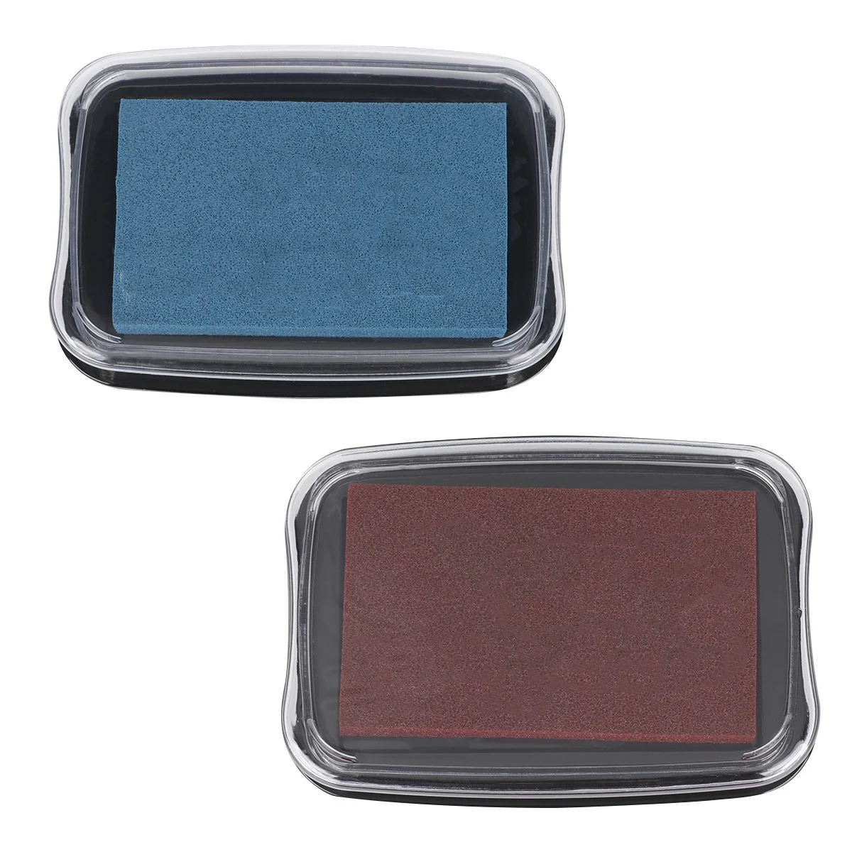 

2Pcs Colorful Ink Pads Water-Based Quick-Dry Finger Ink Pads for Paper Wood Fabric DIY Painting Graffiti Stamp Pad Craft