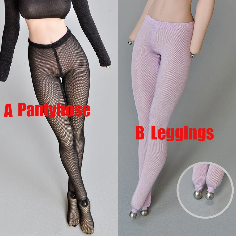 1/6 Female Soldier Pantyhose Stockings Elastic Slim Leggings Clothes Accessory For 12Inch PH Tbleague Action Figure Body