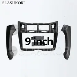 9 INCH Fascia fit For TOYOTA YARIS VITZ PLATZ 2005-2011 Frame Installation Trim Kit Frame Android Radio Dask Kit Fascias