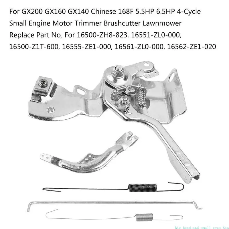 

581C Throttle Control Lever Arm Governor Link Rod Return Spring Used for GX200