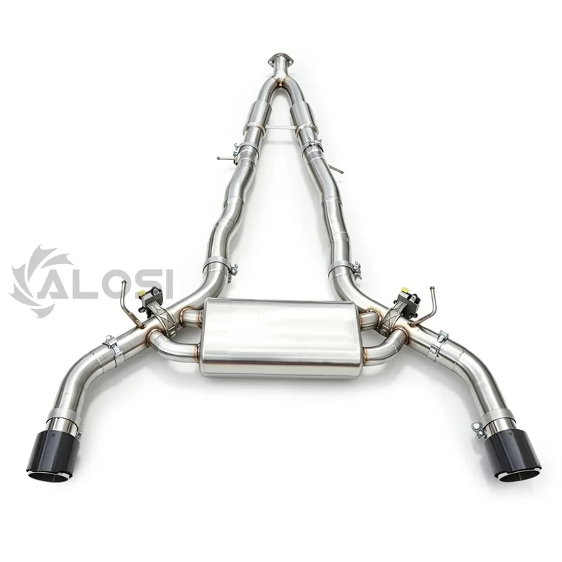 Perfectly Customized Smart Valve Performance Cat Back Exhaust Muffler Specifically Designed for Infiniti FX50/QX70/Q80 (5.0/5.6)