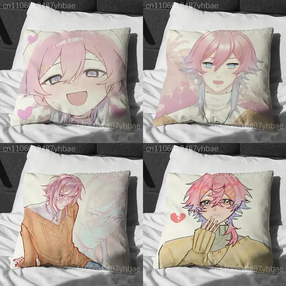 14DWY 14 Days With You Ren Pillow Case Short Plush Sofa Decorative Gift Home Double-sided Printing Cushio