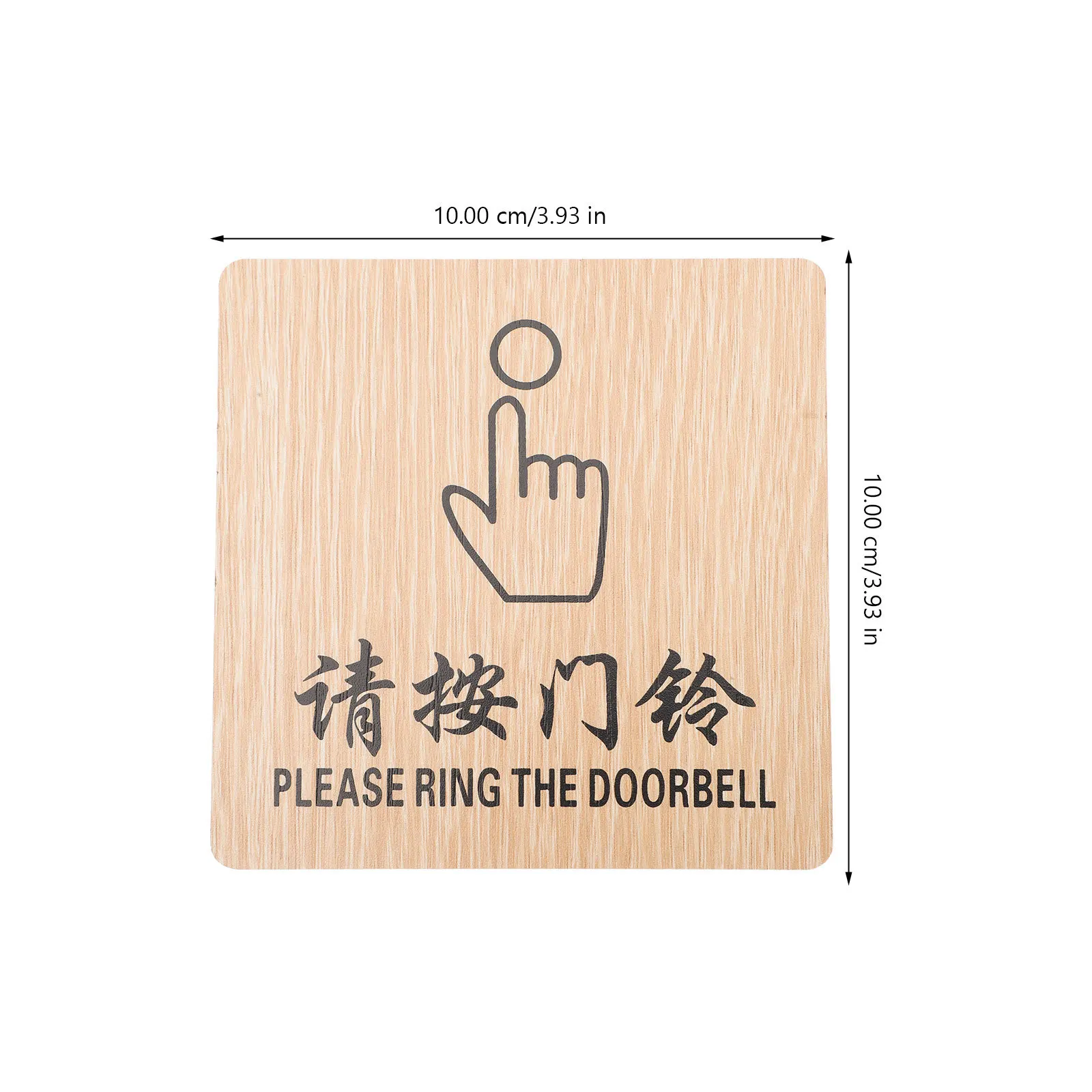 4 قطعة علامات خشبية لوحات باب غرفة مميزة راحة مكتب الفندق استخدام هادئ يرجى علامة الباب باب النار إبقاء إغلاق ديكور