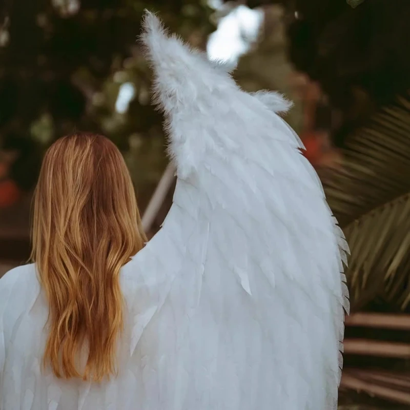 Black Angel Big Wings Decoration Adult Cosplay Studio Photo Props Photos White Wing Back Decoration Singer Bar Stage Performance