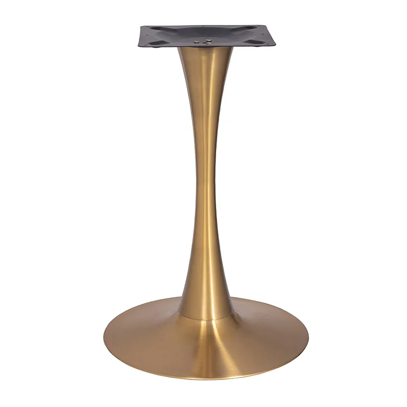 

Stainless steel gold light luxury wrought iron table foot legs disassembly and assembly split speaker base table bracket