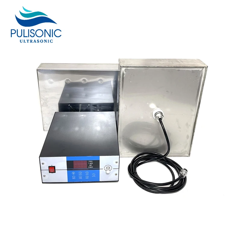 Przemysłowy ultradźwiękowy przetwornik czyszczący ze stali nierdzewnej do mycia części silnika z tworzyw sztucznych