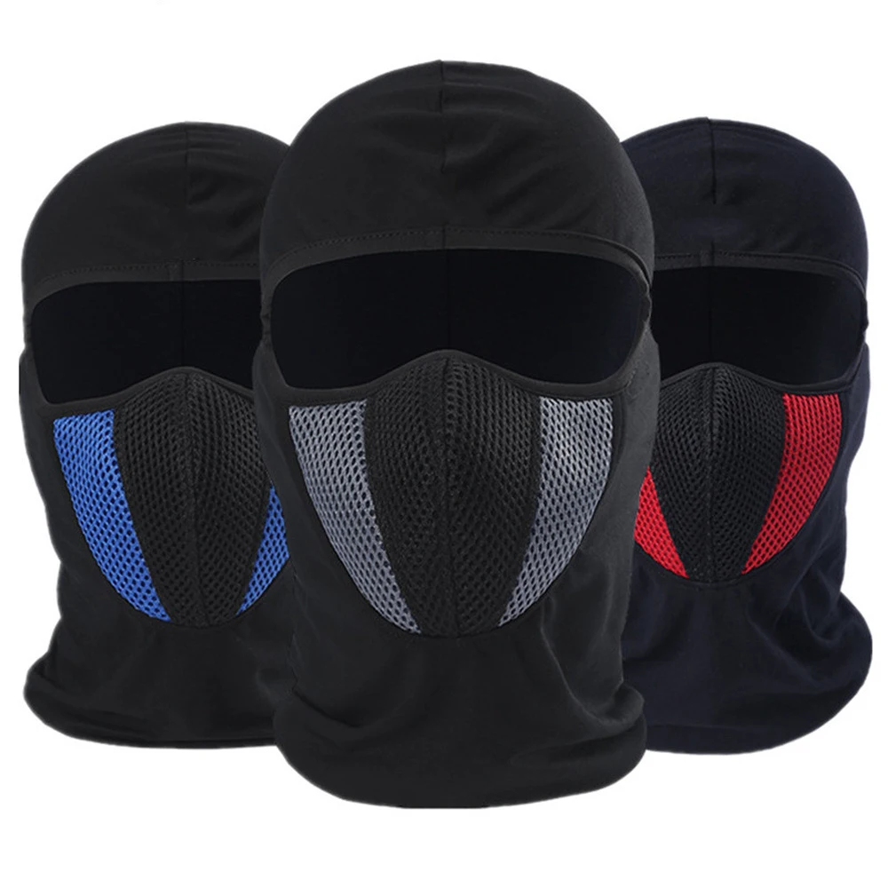 

Breathable Full Face Mask Hat for Men Motorcycle Balaclava for Men Women Cycling Sports Dustproof Windproof Scarf Headgear