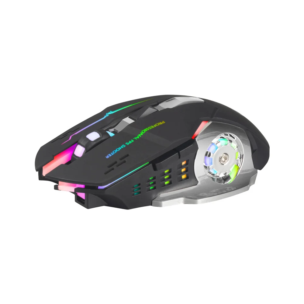 Professional Game Mouse Energy-saving Electricity Mute Mouse Rechargeable Game Mouse Relieves Hand Fatigue Easy To Operate