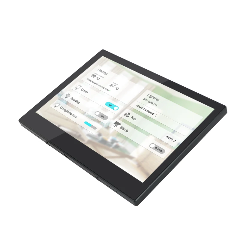 

unique 10.1 Inch Smart Home Control Panel Android 11 Tablet with POE & WIFI Switch IPS Display Touch Screen Wall Mount Bar Desig