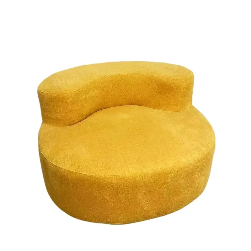 Modern Single Recliner Sofa for Bedroom Balcony Simple Casual Lounge Chair Comfortable Lazy Furniture for Relaxing Home Decor