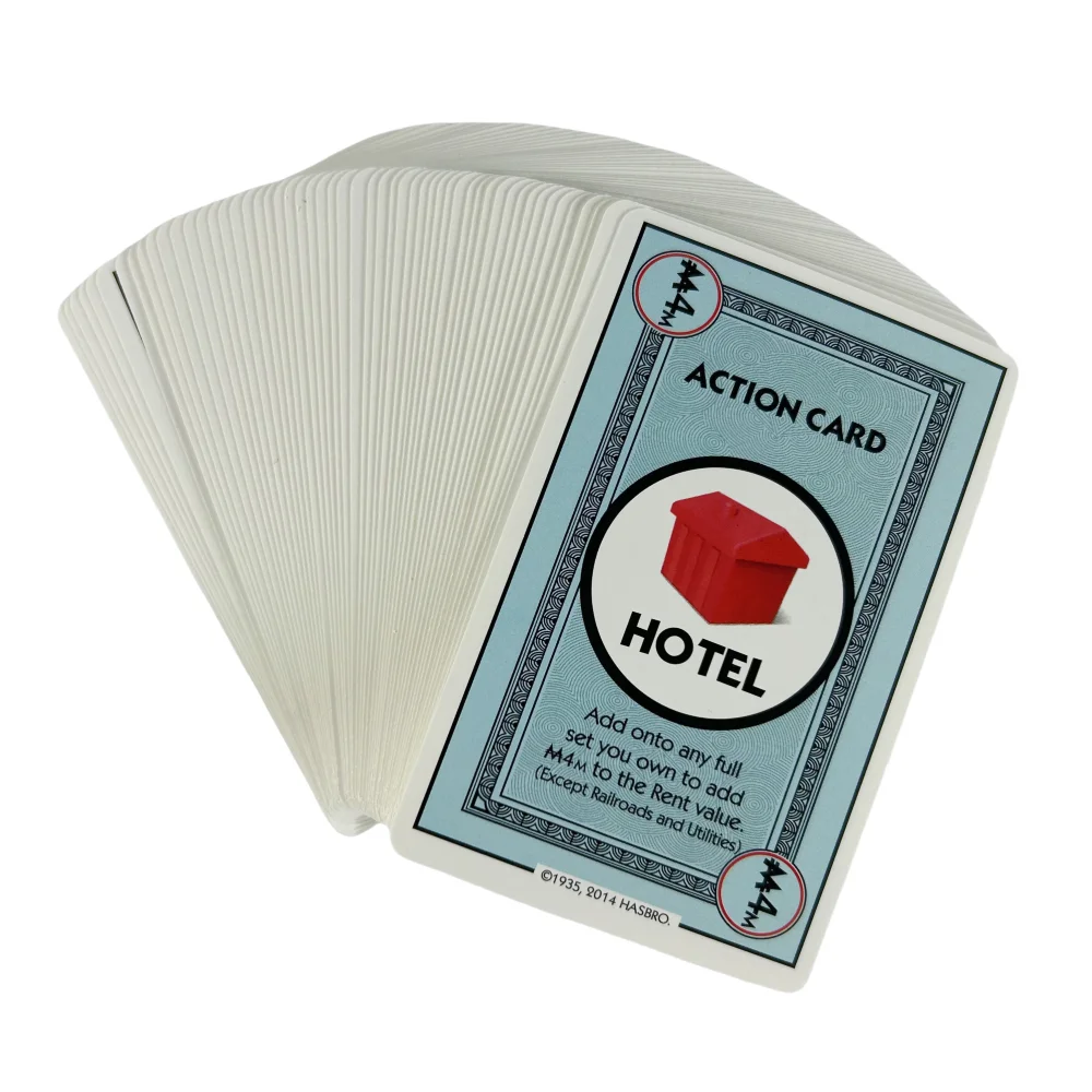 1 قطعة لعبة بطاقة صفقة احتكار الألعاب تجمع العائلة لوحة حفلات الأصدقاء لعبة كلويدو معركة أطفال لغز لعبة البوكر هدية #3