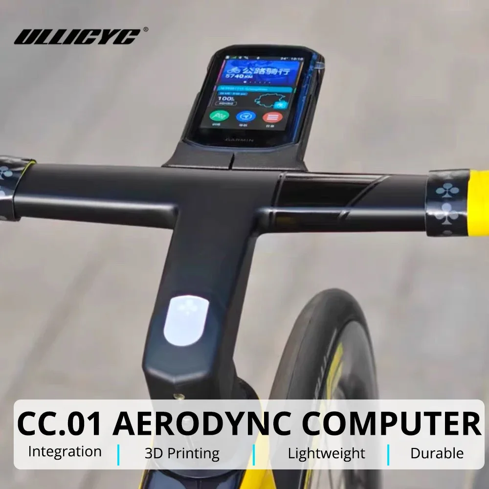For CC.01 Rocket Mount Integration Aerodync Computer Mount 3D Printing Speedometer Bracket For Garmin 1050 850 840 Wahoo Bryton