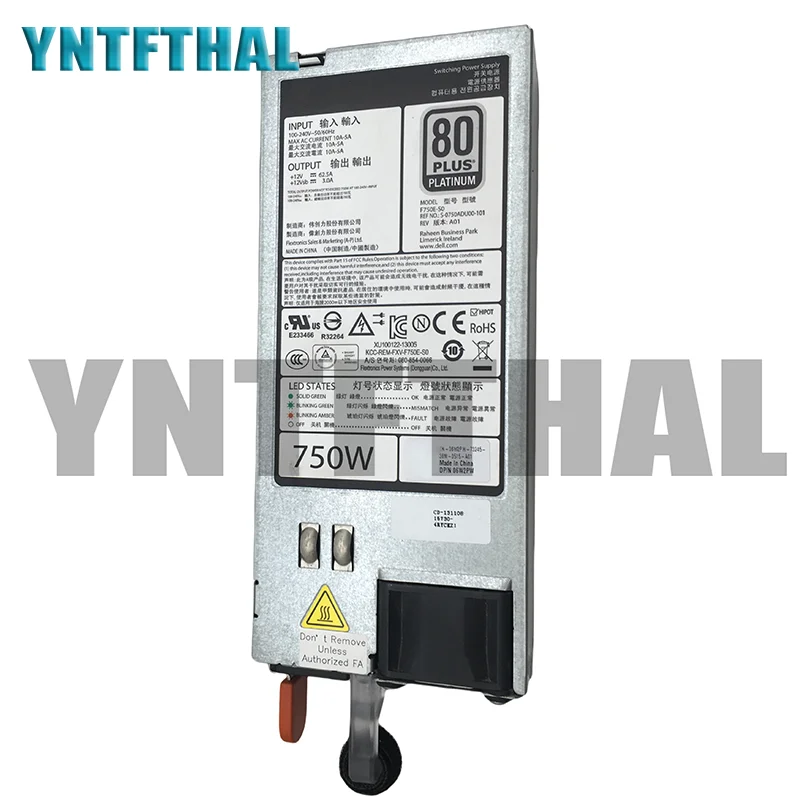 

Well Tested 750W R720 R620 5NF18 D750E-S1 DPS-750AB-2 05NF18 PSU