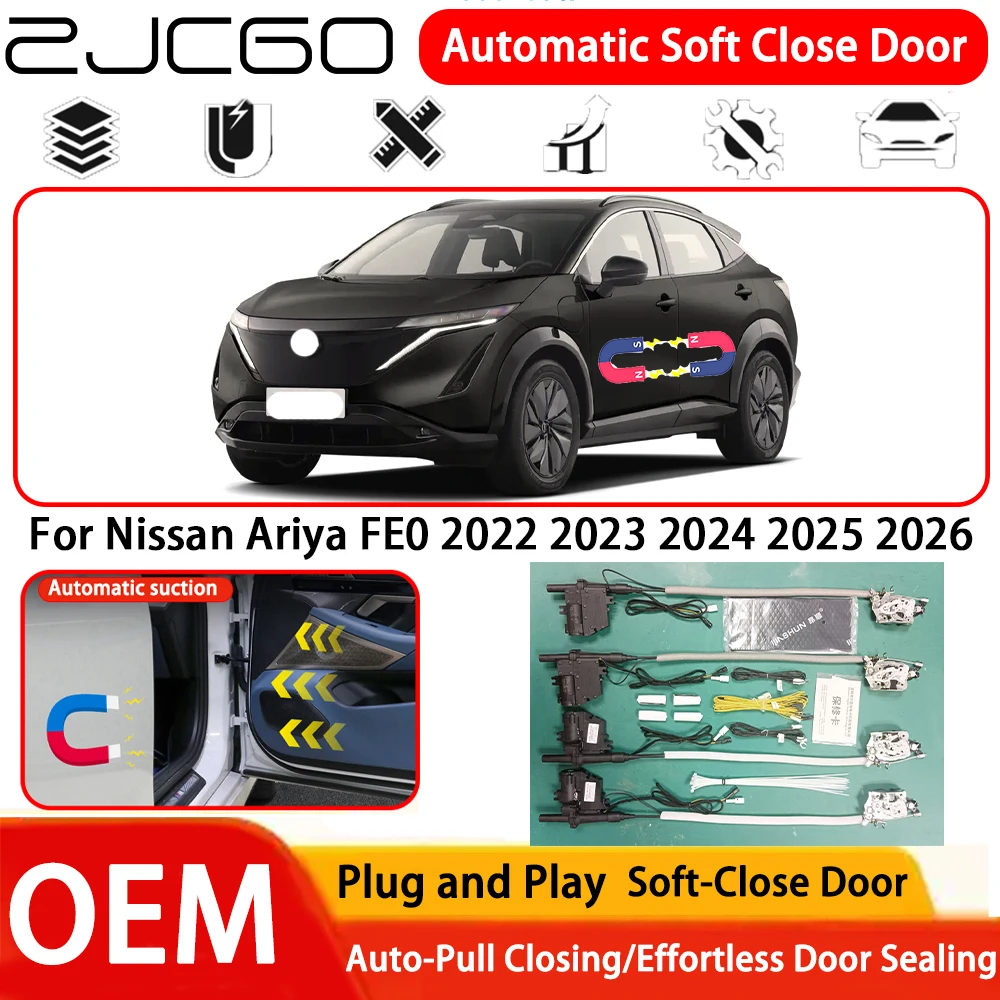 

﻿ for Nissan Ariya FE0 2022 2023 2024 2025 2026 Car OEM Plug and Play Automatic Electric Soft Close Door Comfort Closing System