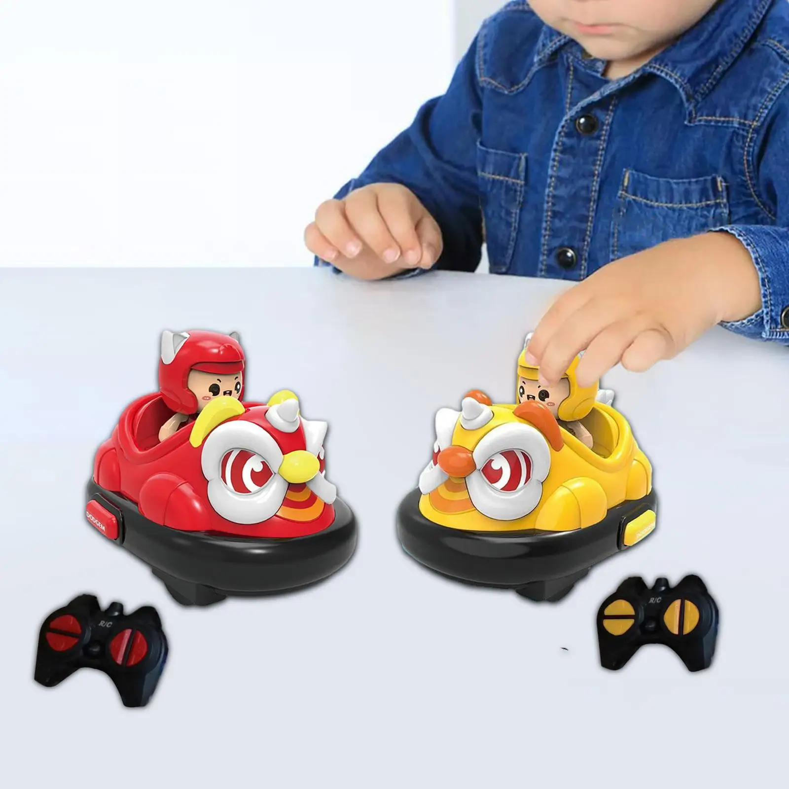 2 carros de controle remoto conjunto de carros RC veículo brinquedo criativo carro de ejeção RC para