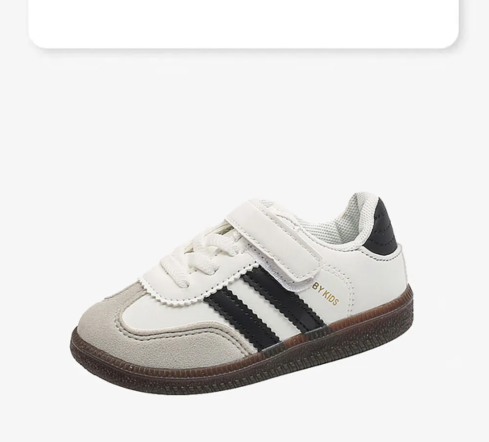PU-Leder-Sportschuhe für Kinder, wasserdichte Mädchen-Turnschuhe mit weichen Sohlen, Ergonomie, rutschfeste Kleinkinderschuhe für Kinder – Detail 3