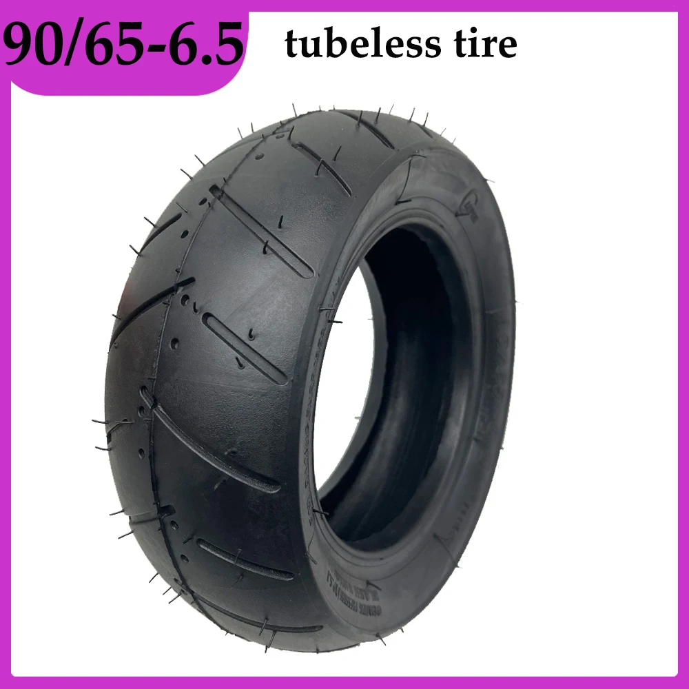 

90/65-6.5 Tubeless Tire for Electric Scooter 47/49cc Mini Motorcycle 11 Inch Pneumatic Front Vacuum Tyre Accessories