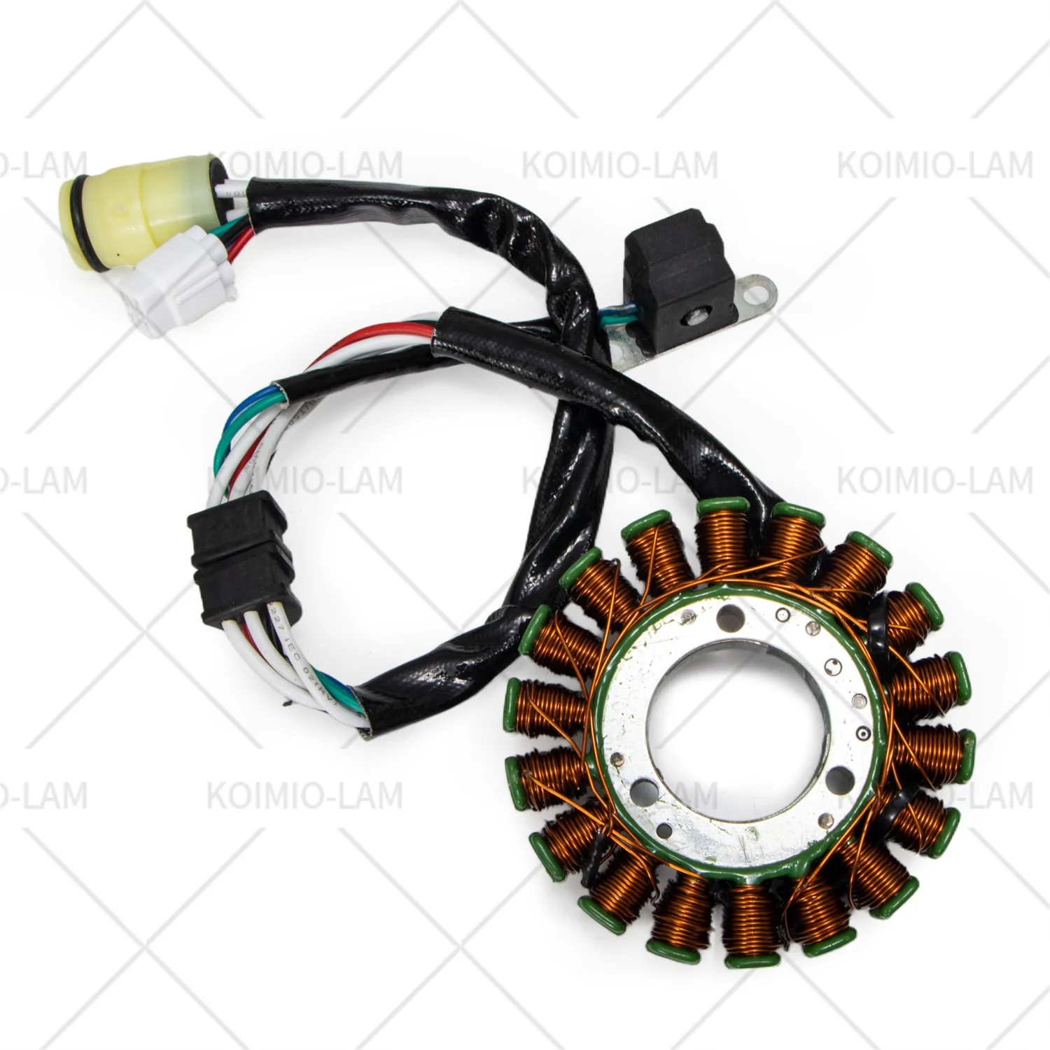 Passend für YAMAHA ATV YFM 660 Grizzly 2002 - 2008, YXR 660 Rhino 2004 - 2007, Magneto-Stator-Spule, YFM660, YXF660. – Detail 3