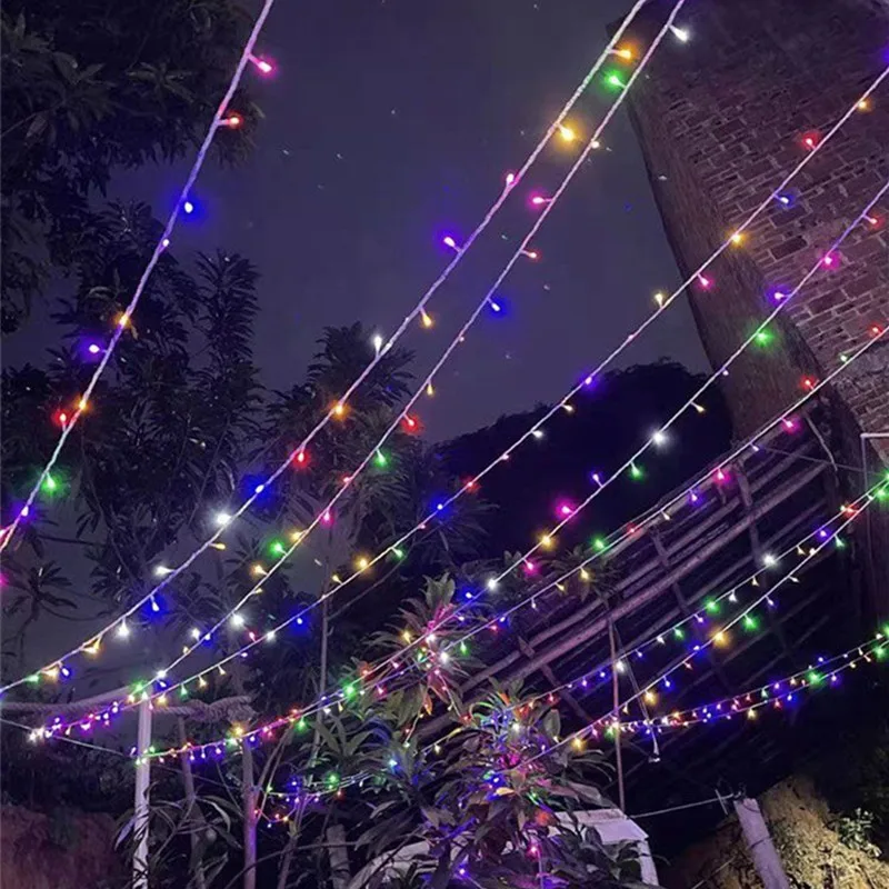Led String Garland Christmas Light 10M/20M Outdoor Garden Fairy Lights For Tree Home Wedding Indoor Party Holiday Decoration