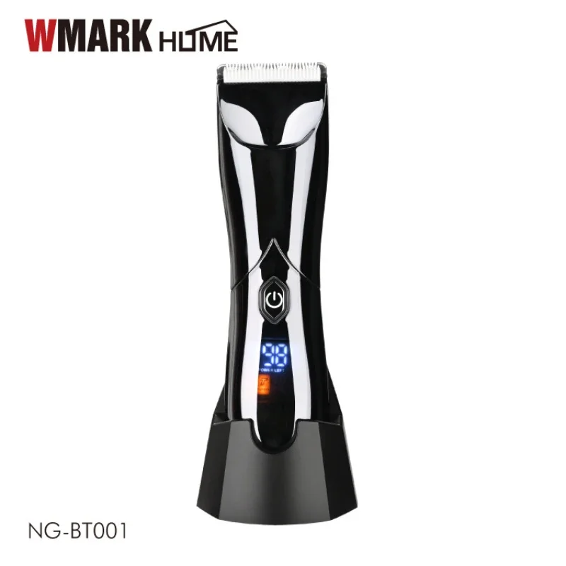 

2024 Новый электрический триммер WMARK NG-BT001, бритва с цифровым дисплеем, скребок для мытья водой, волосы на ногах, машинка для стрижки волос на теле
